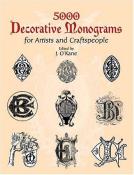 5000 Decorative Monograms for Artists and Craftspeople-小麦知识