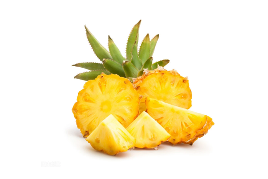 菠萝里面像花一样的小白东西是什么 菠萝里有白色像花状的东西还能吃吗-小麦知识