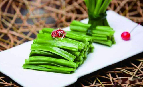 贡菜很绿是染色的吗 贡菜颜色特别绿是不是假的-小麦知识