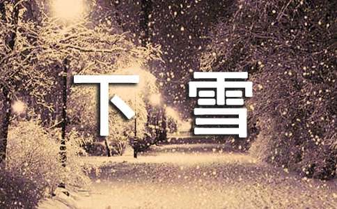 年前下雪的好词好句-小麦知识