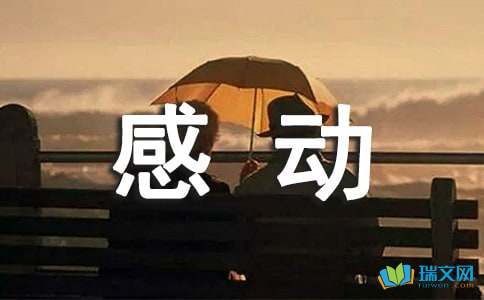 我心中的那份感动作文-小麦知识
