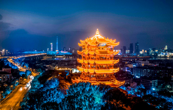 武汉黄鹤楼晚上几点亮灯几点闭灯 武汉黄鹤楼亮灯时间是几点到几点-小麦知识