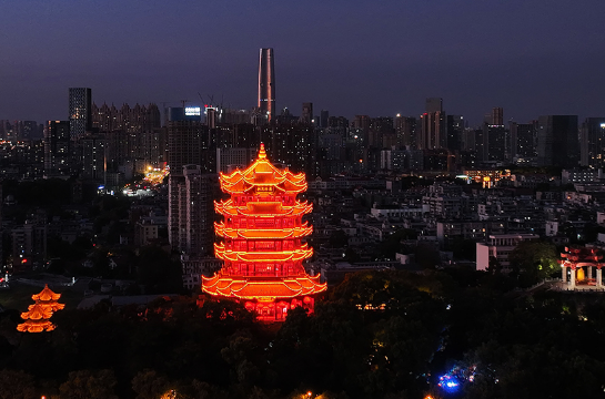 武汉黄鹤楼晚上几点亮灯几点闭灯 武汉黄鹤楼亮灯时间是几点到几点-小麦知识